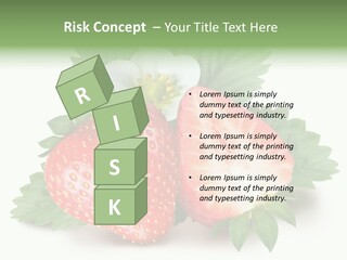 Healthy Fruit Fruity PowerPoint Template