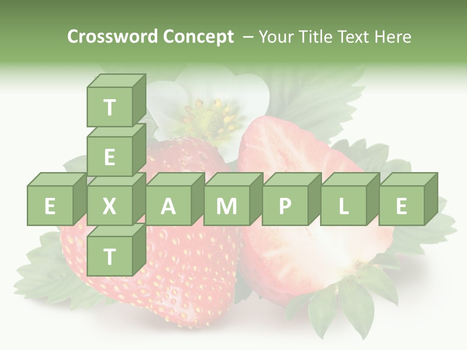 Healthy Fruit Fruity PowerPoint Template