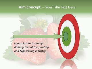 Healthy Fruit Fruity PowerPoint Template