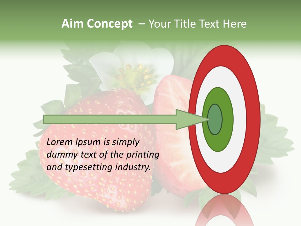Healthy Fruit Fruity PowerPoint Template