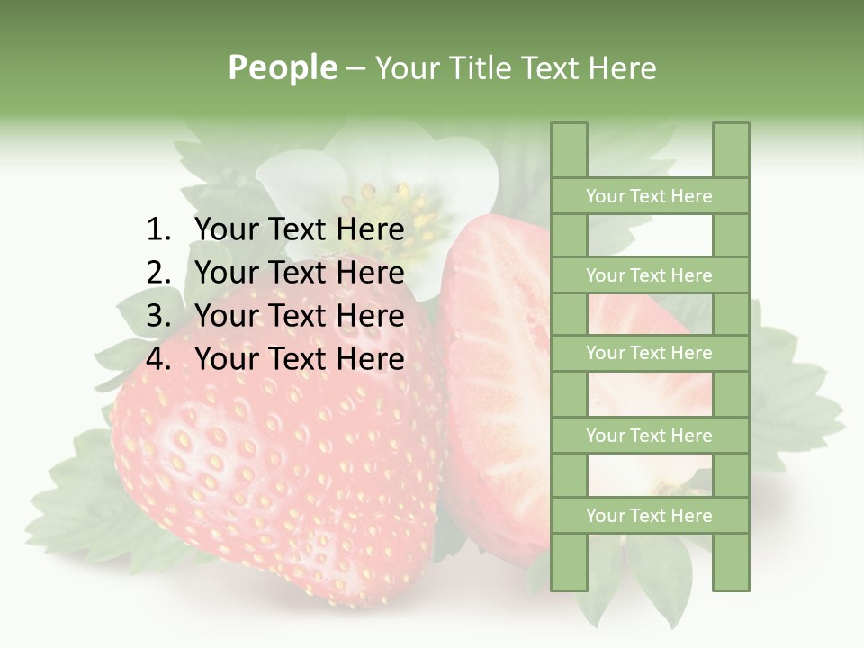 Healthy Fruit Fruity PowerPoint Template