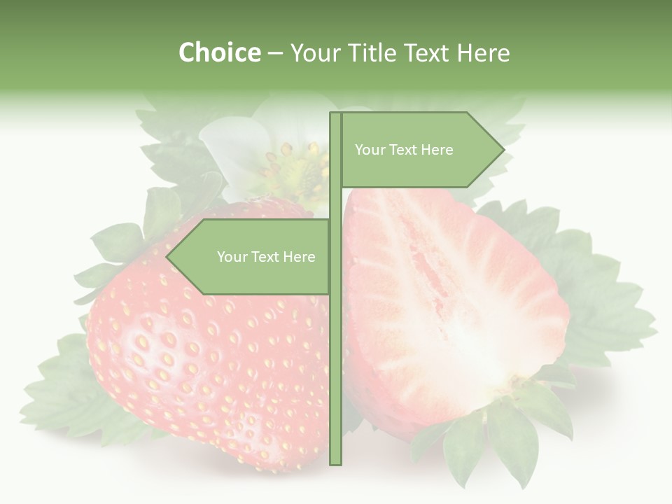 Healthy Fruit Fruity PowerPoint Template