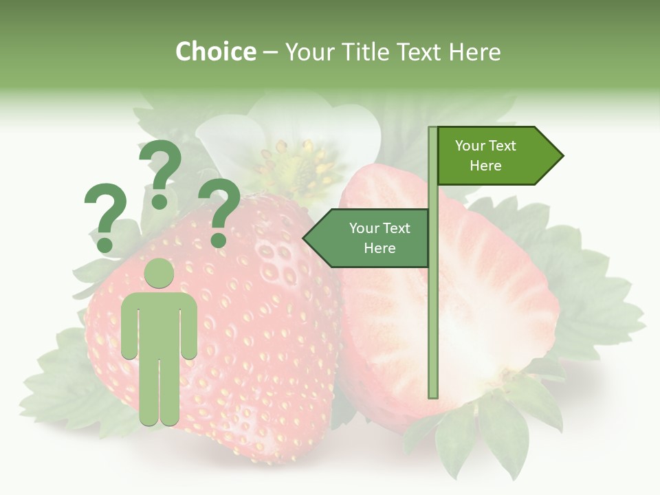 Healthy Fruit Fruity PowerPoint Template