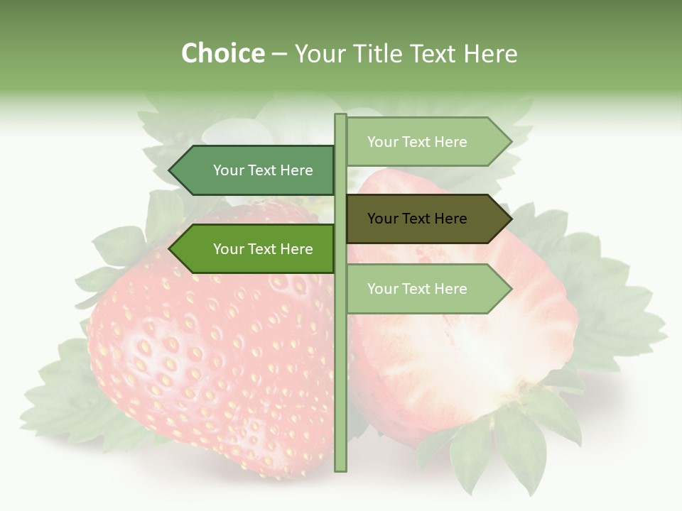 Healthy Fruit Fruity PowerPoint Template