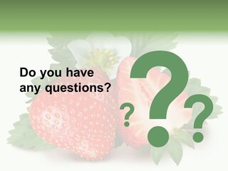 Healthy Fruit Fruity PowerPoint Template