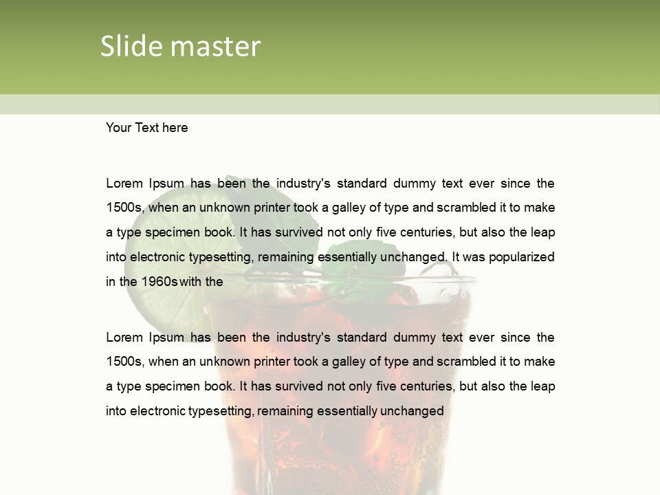 Macro Life Kola PowerPoint Template