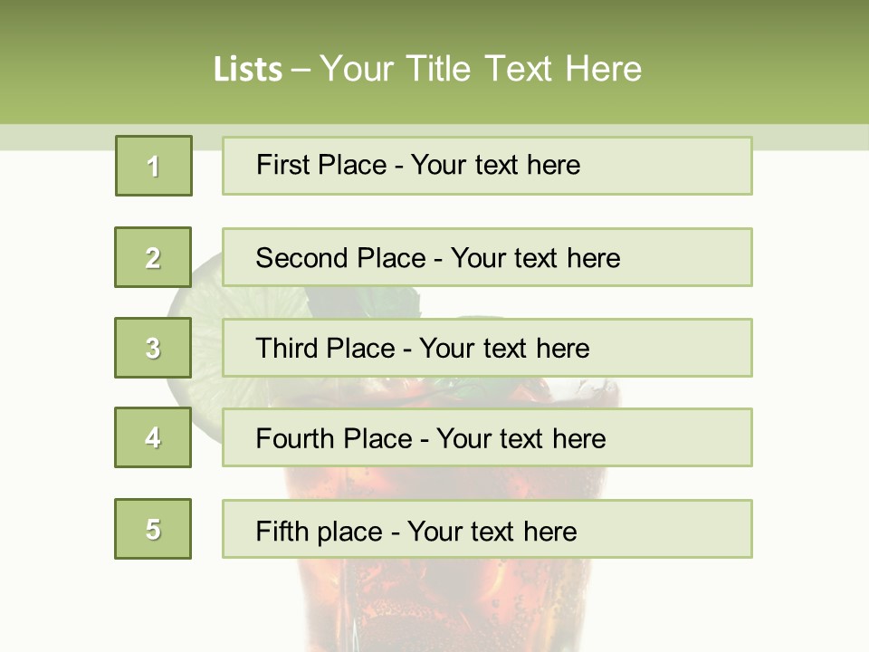 Macro Life Kola PowerPoint Template