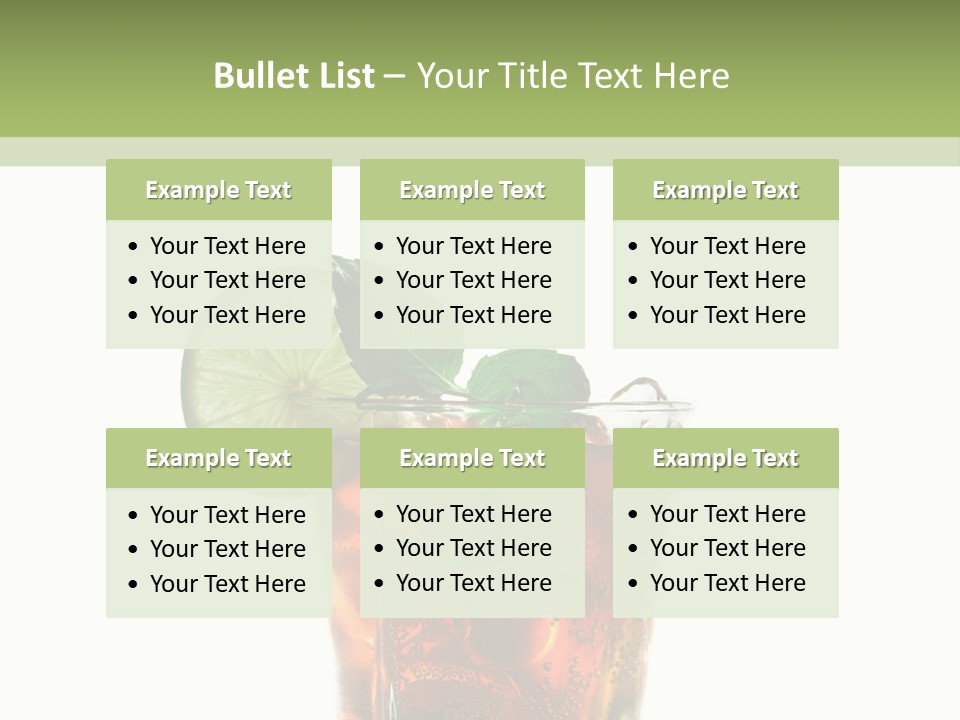 Macro Life Kola PowerPoint Template