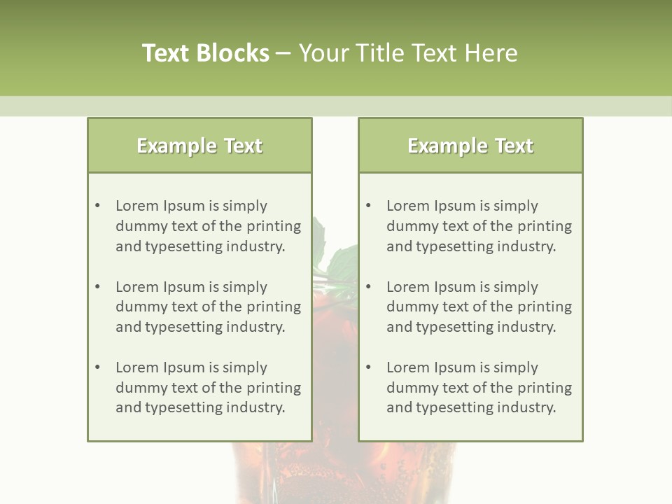 Macro Life Kola PowerPoint Template