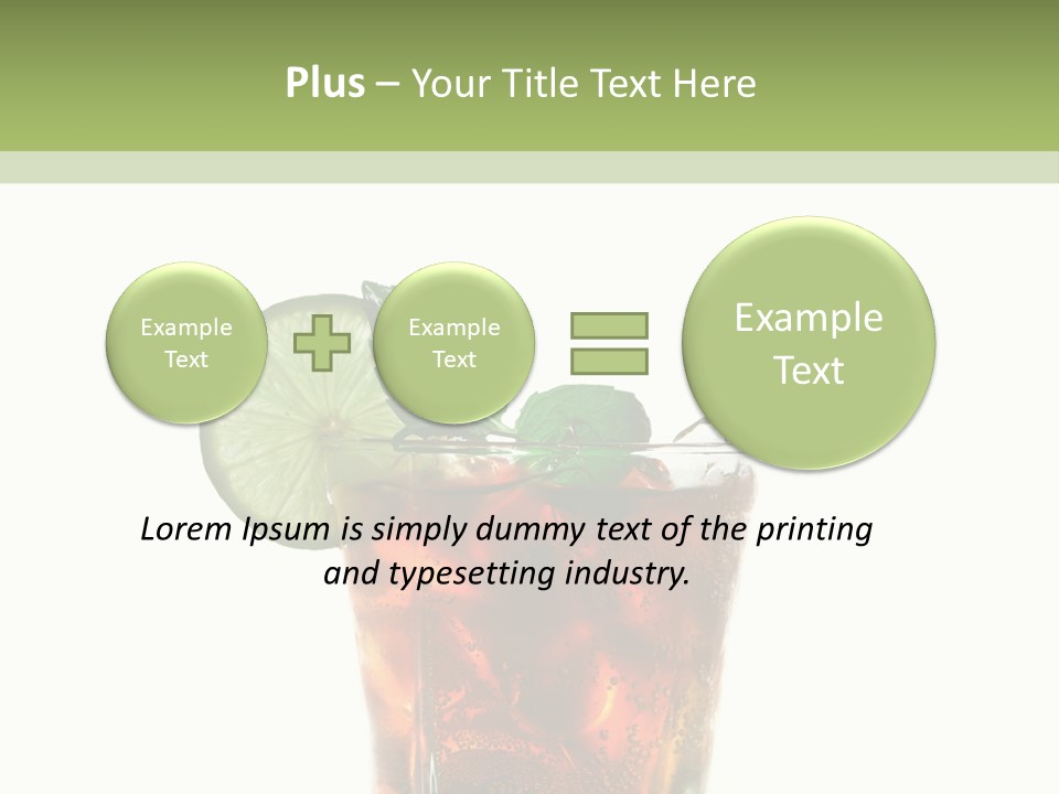 Macro Life Kola PowerPoint Template