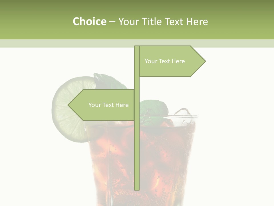 Macro Life Kola PowerPoint Template