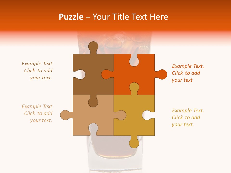 Freshness Goblet Flow PowerPoint Template