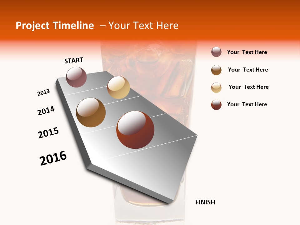 Freshness Goblet Flow PowerPoint Template