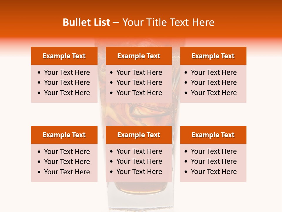 Freshness Goblet Flow PowerPoint Template