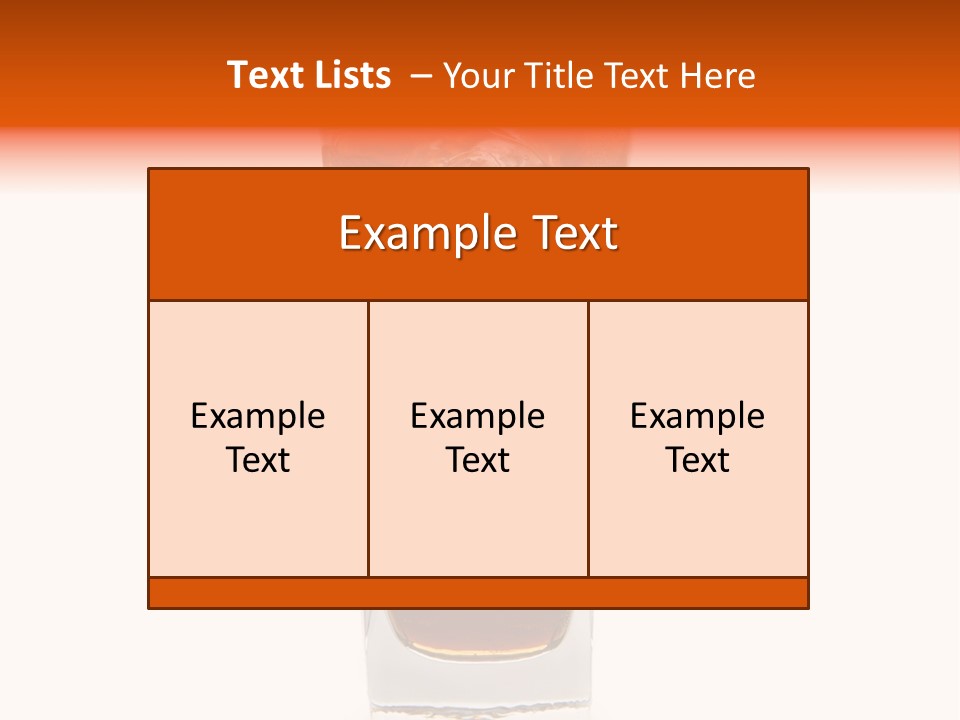 Freshness Goblet Flow PowerPoint Template