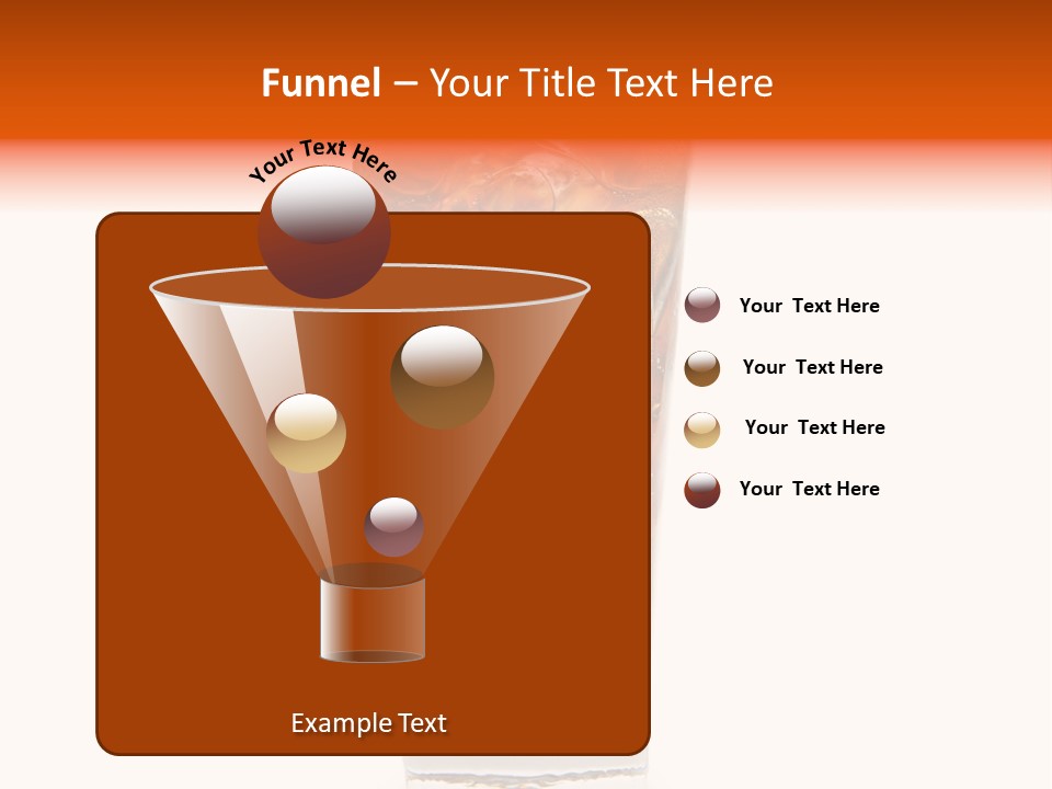 Freshness Goblet Flow PowerPoint Template
