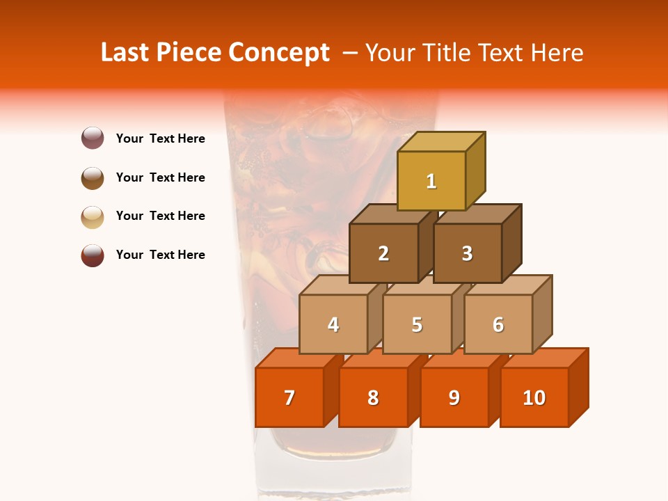Freshness Goblet Flow PowerPoint Template