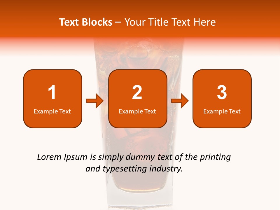 Freshness Goblet Flow PowerPoint Template