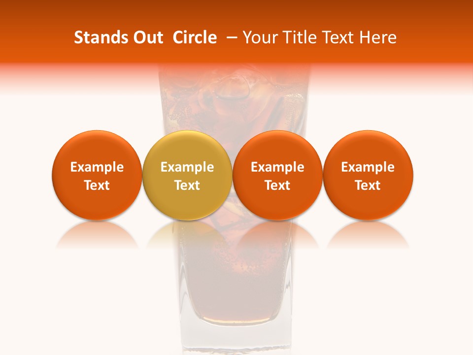 Freshness Goblet Flow PowerPoint Template