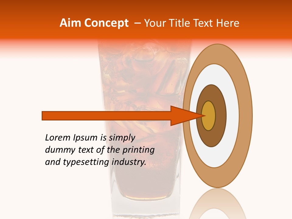 Freshness Goblet Flow PowerPoint Template