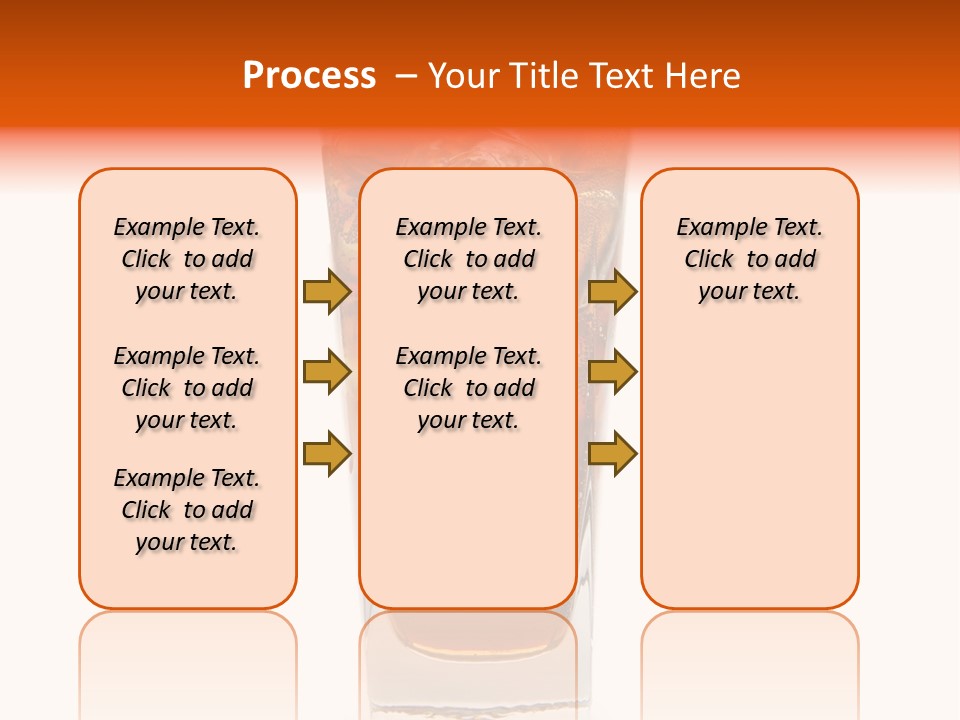 Freshness Goblet Flow PowerPoint Template
