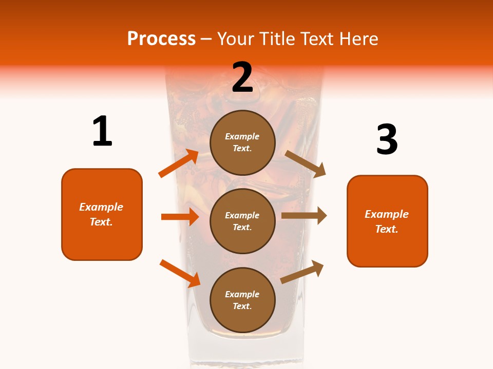 Freshness Goblet Flow PowerPoint Template