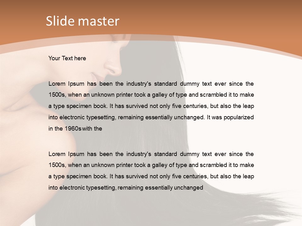 Fashion Healthy  PowerPoint Template