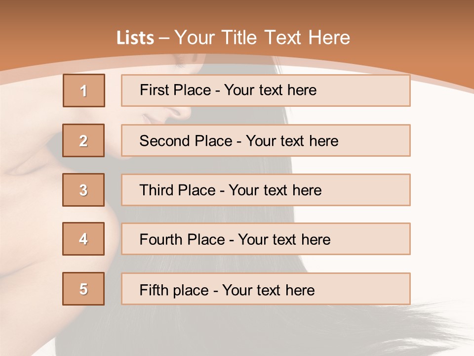 Fashion Healthy  PowerPoint Template