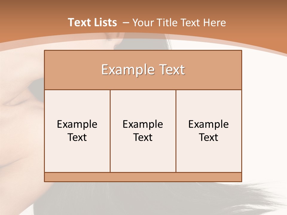 Fashion Healthy  PowerPoint Template
