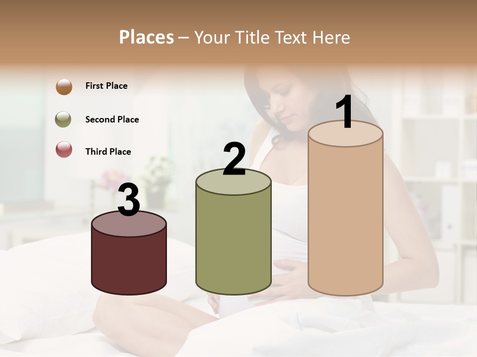 Mother Waiting  PowerPoint Template