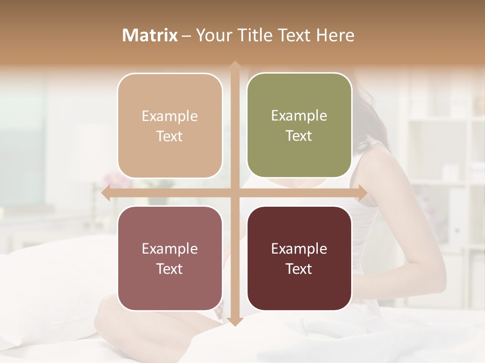 Mother Waiting  PowerPoint Template