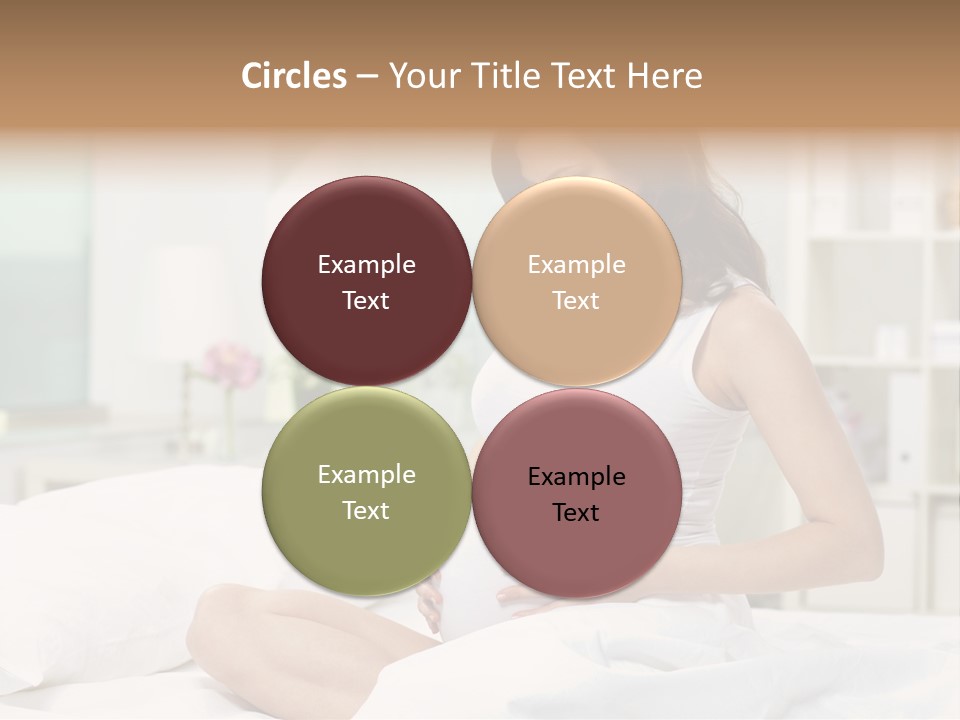 Mother Waiting  PowerPoint Template