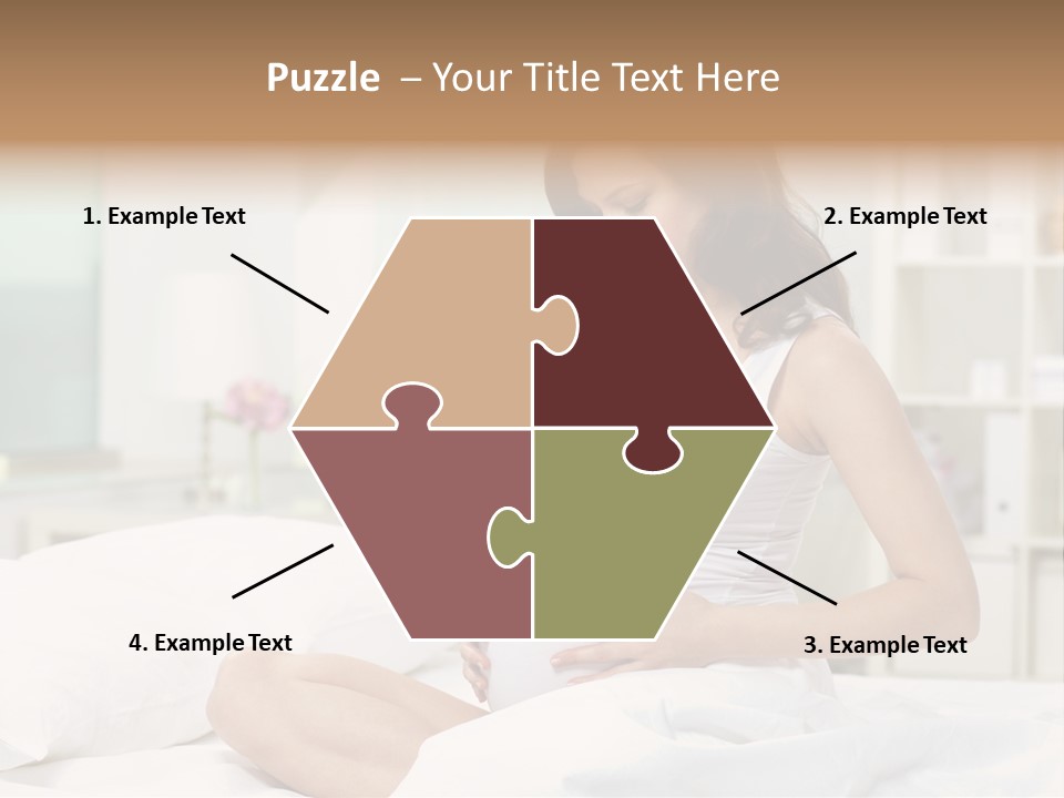 Mother Waiting  PowerPoint Template