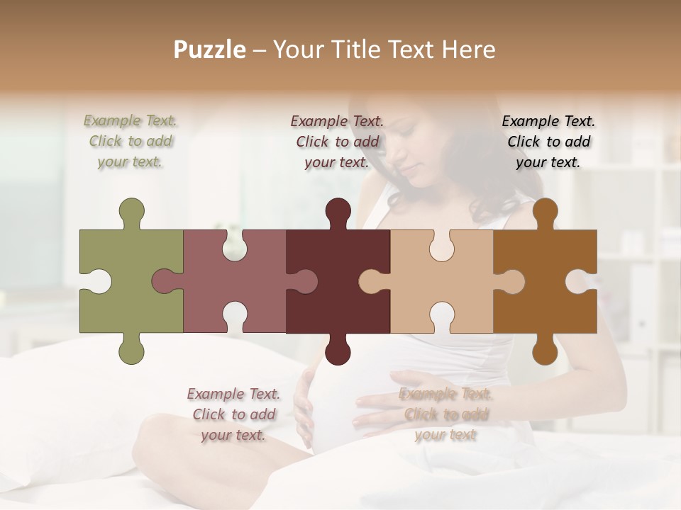 Mother Waiting  PowerPoint Template