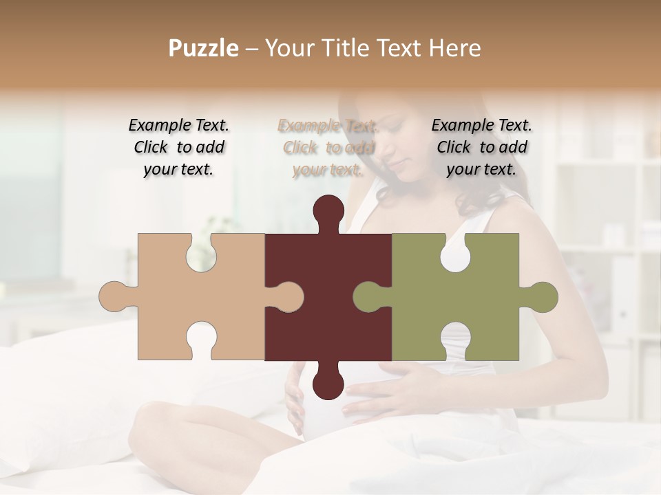 Mother Waiting  PowerPoint Template