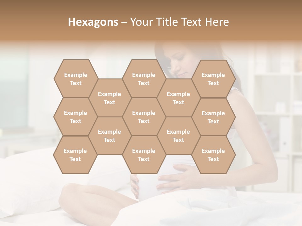 Mother Waiting  PowerPoint Template