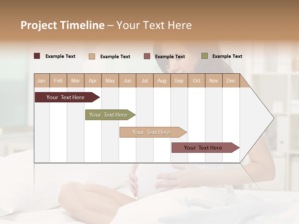Mother Waiting  PowerPoint Template