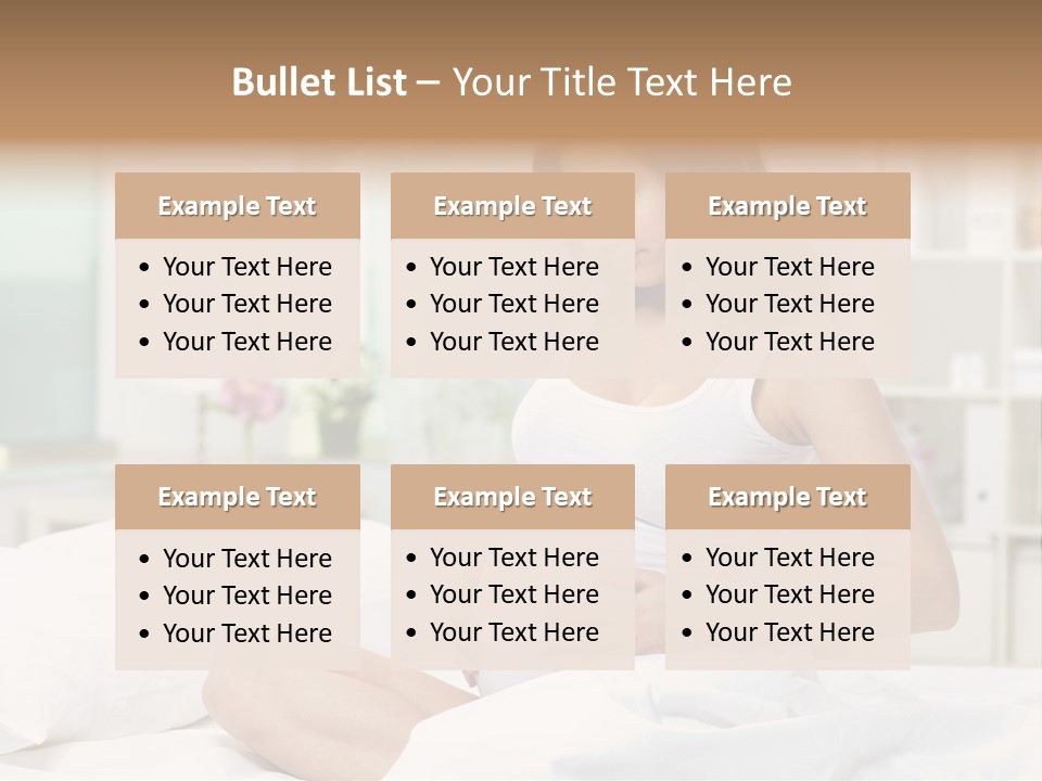 Mother Waiting  PowerPoint Template