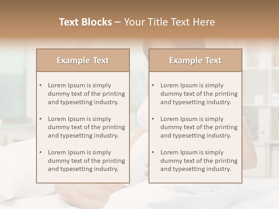 Mother Waiting  PowerPoint Template
