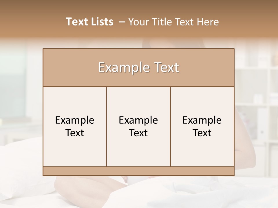 Mother Waiting  PowerPoint Template