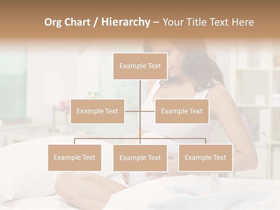 Mother Waiting  PowerPoint Template