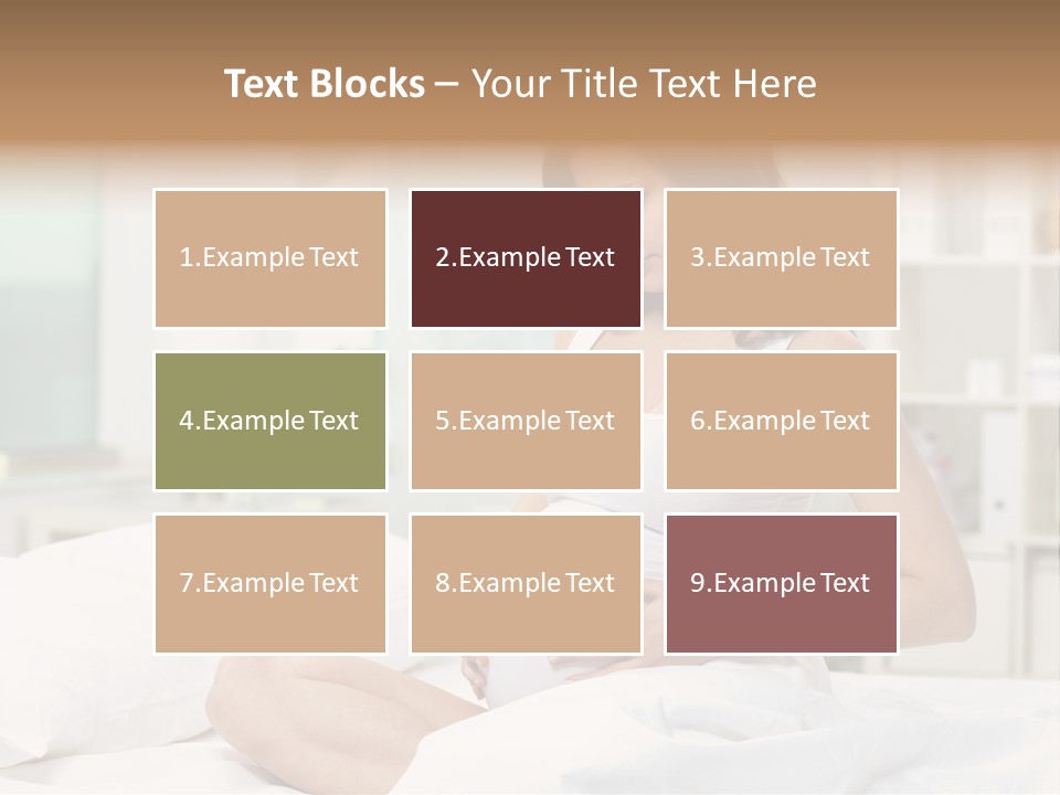 Mother Waiting  PowerPoint Template