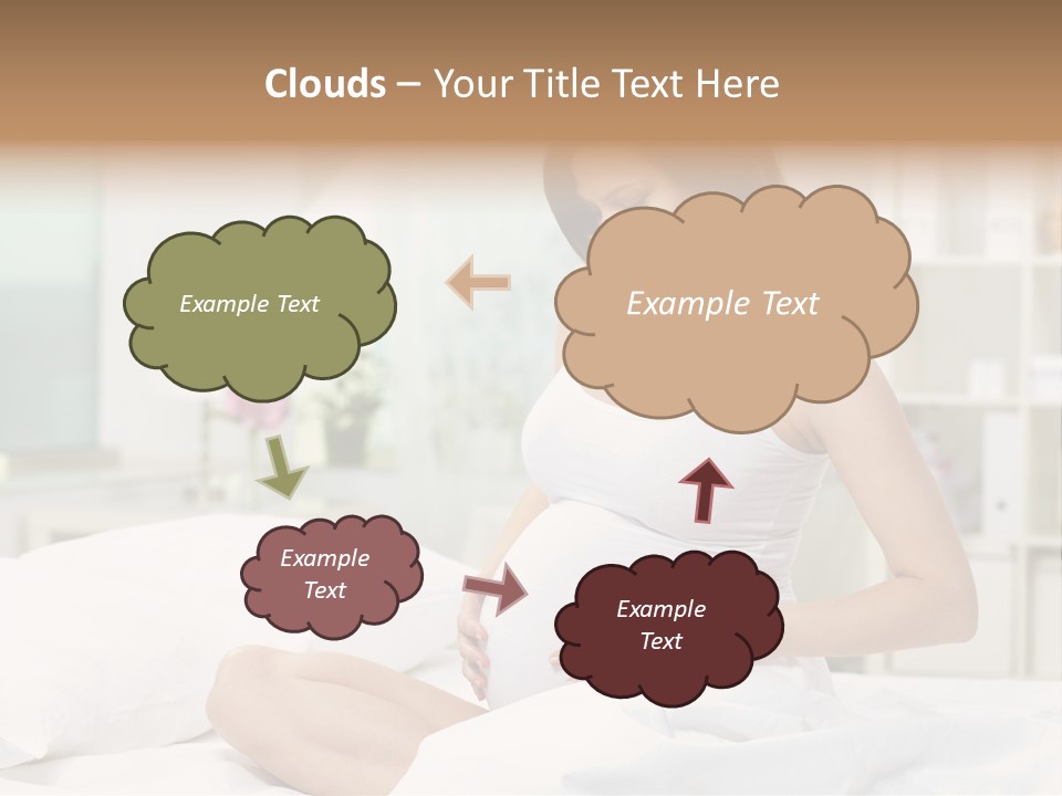 Mother Waiting  PowerPoint Template