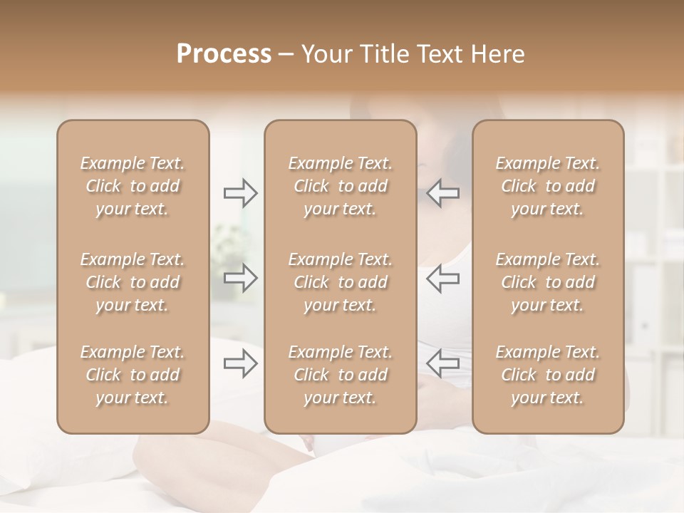 Mother Waiting  PowerPoint Template