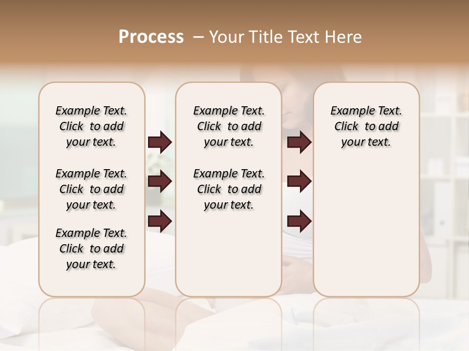 Mother Waiting  PowerPoint Template