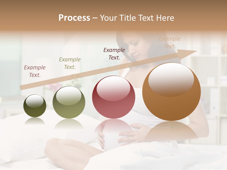 Mother Waiting  PowerPoint Template