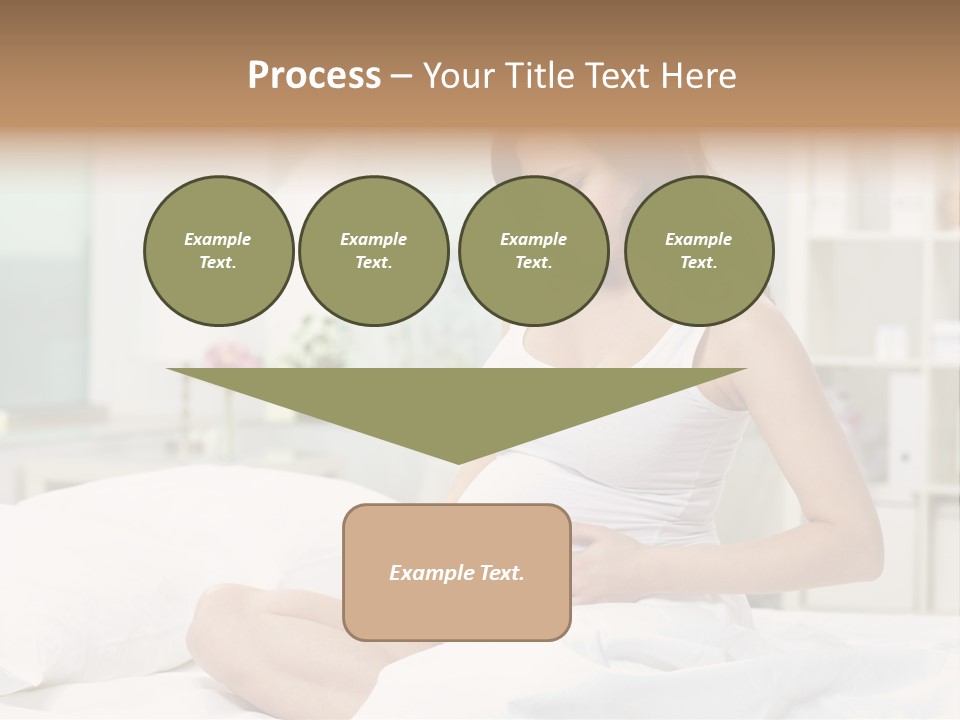 Mother Waiting  PowerPoint Template