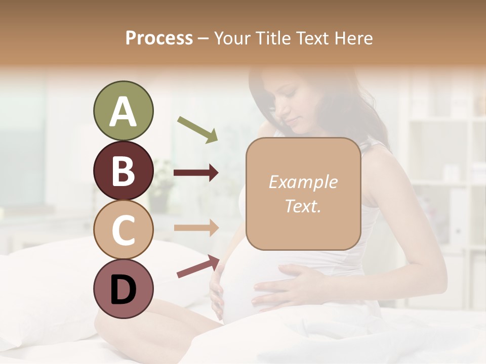 Mother Waiting  PowerPoint Template