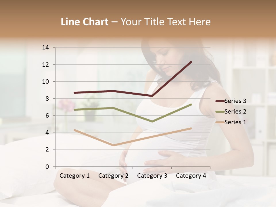 Mother Waiting  PowerPoint Template