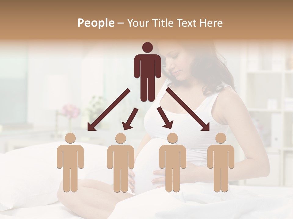 Mother Waiting  PowerPoint Template